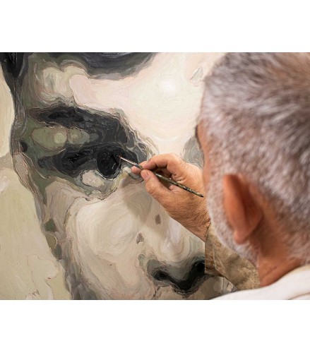 Impression on Audrey (magical impressionism)