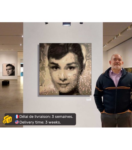 Impression on Audrey (magical impressionism)