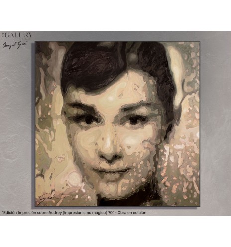Edition Impression on Audrey (magical impressionism) 70