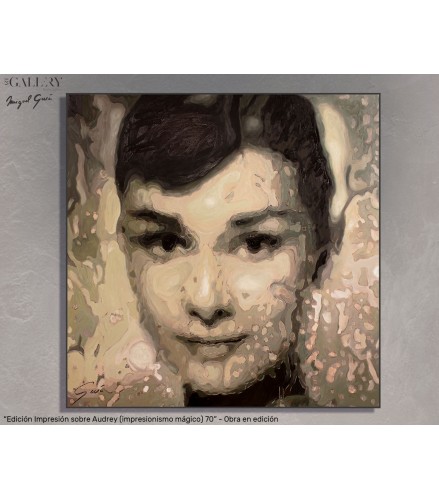 Edition Impression on Audrey (magical impressionism) 70