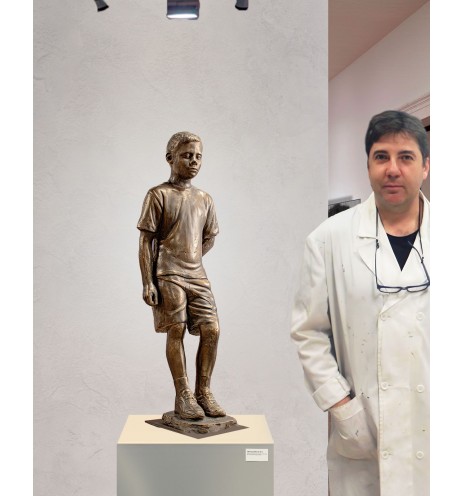 Young boy on wall 2