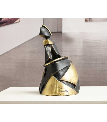 Cubist Menina Waving