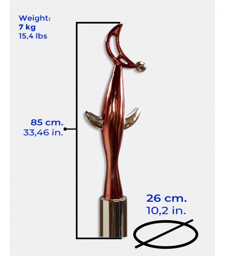 Bird and Moon Fire Red