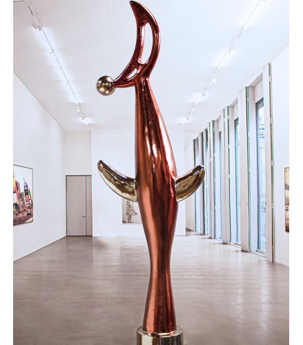 Bird and Moon Fire Red