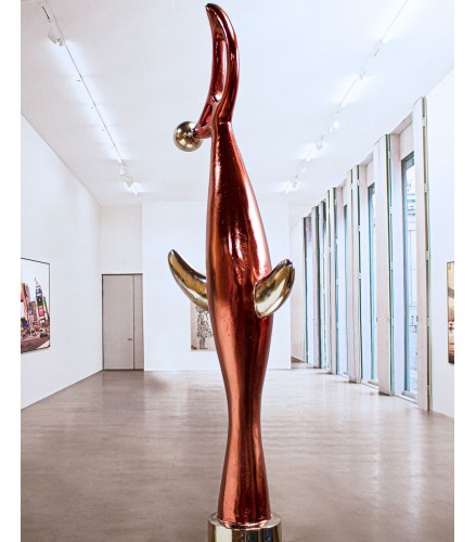 Bird and Moon Fire Red