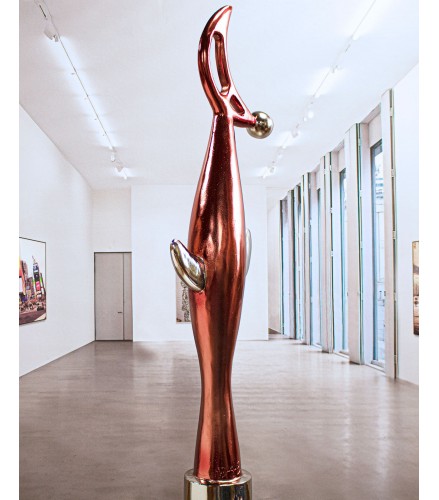 Bird and Moon Fire Red