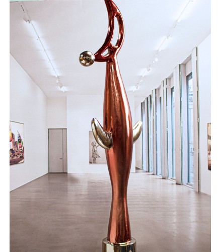 Bird and Moon Fire Red