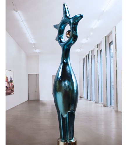 Polar Blue Bird and Star