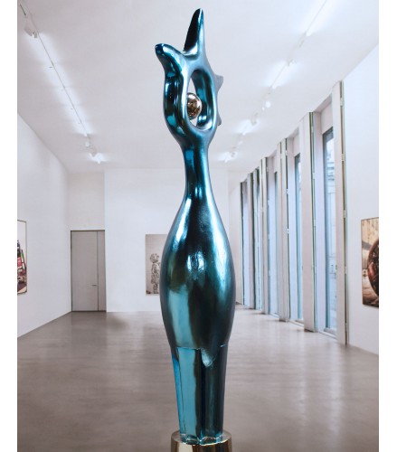 Polar Blue Bird and Star