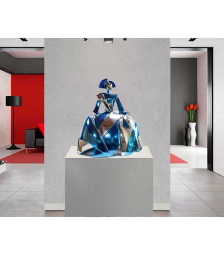 Menina Air and Metal Nickel Blue