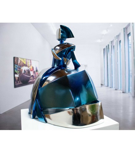Menina Air and Metal Nickel Blue
