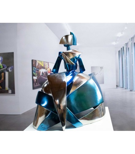 Menina Air and Metal Nickel Blue
