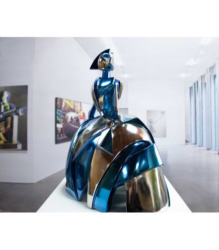 Menina Air and Metal Nickel Blue