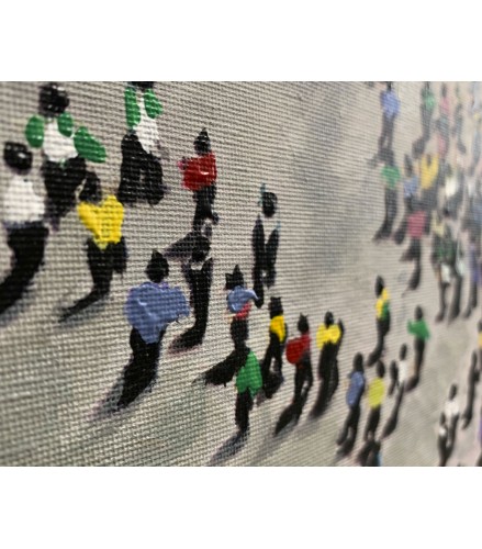 Balloon Girl Escaping Wall