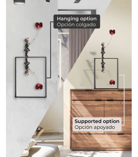 Girl Balloon Reflection