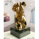 Torso in cast bronze