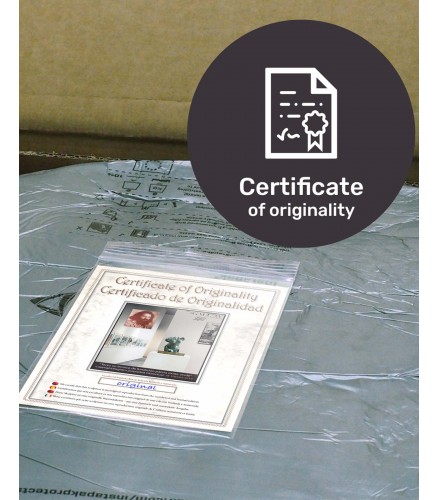 Torso in cast bronze green oxide patina