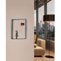 Girl Balloon Framed