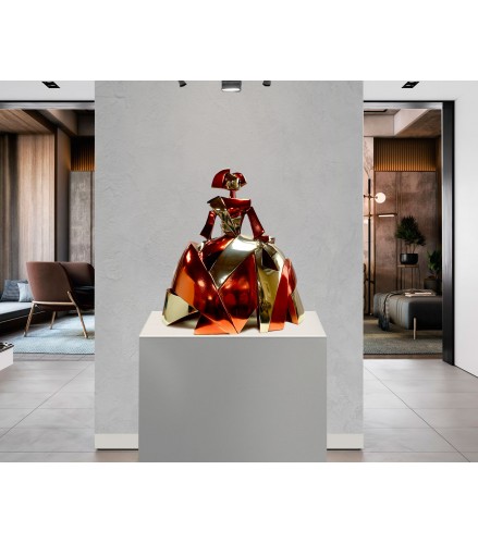 Menina Air and Metal in Red Nickel