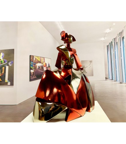 Menina Air and Metal in Red Nickel