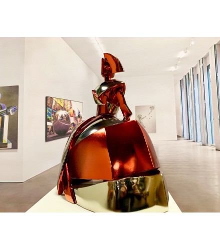 Menina Air and Metal in Red Nickel