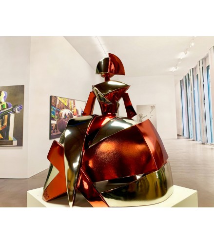 Menina Air and Metal in Red Nickel