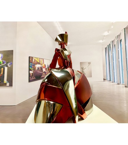 Menina Air and Metal in Red Nickel