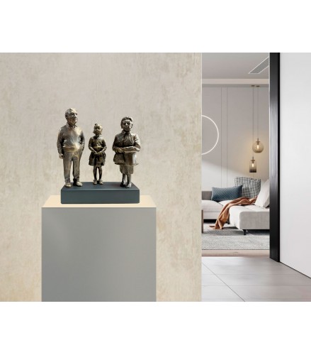 Grandparents with granddaughter