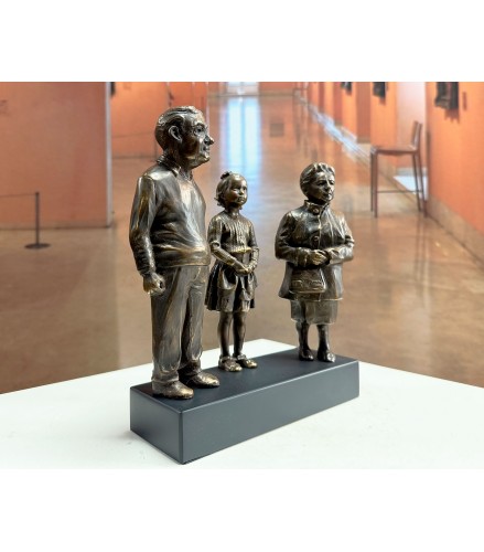 Grandparents with granddaughter