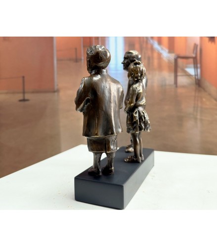 Grandparents with granddaughter