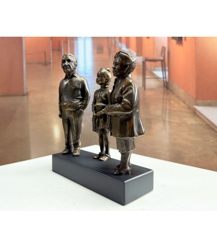 Grandparents with granddaughter