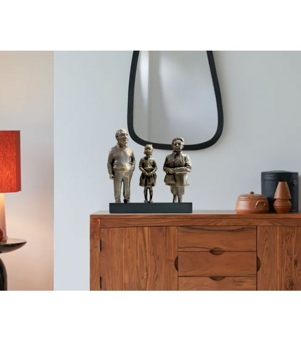 Grandparents with granddaughter