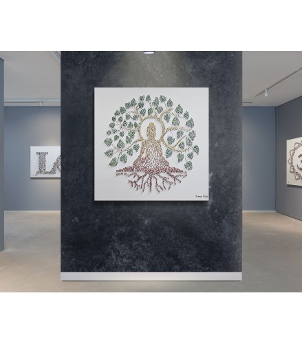 The Tree of Life with Buddha