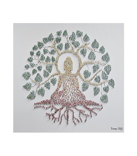 The Tree of Life with Buddha