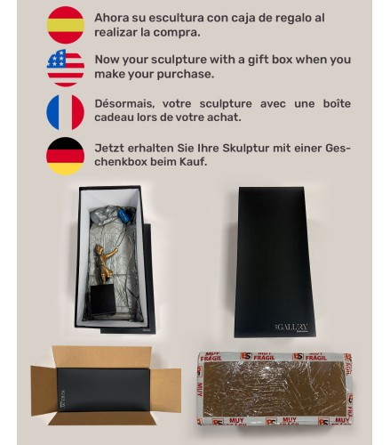 A boy with balloon Big