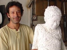 Impressionist sculptor who also plays with sculptural abstraction