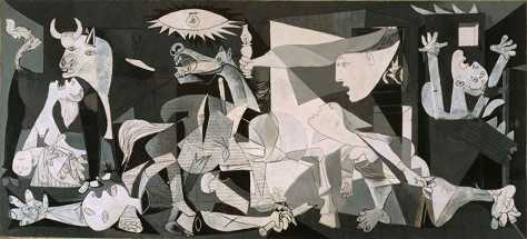 Cubist Sculpture Guernica - Picasso