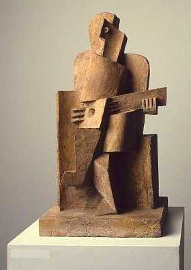 Cubist Sculpture Jacques Lipchitz - Sailor With Guitar